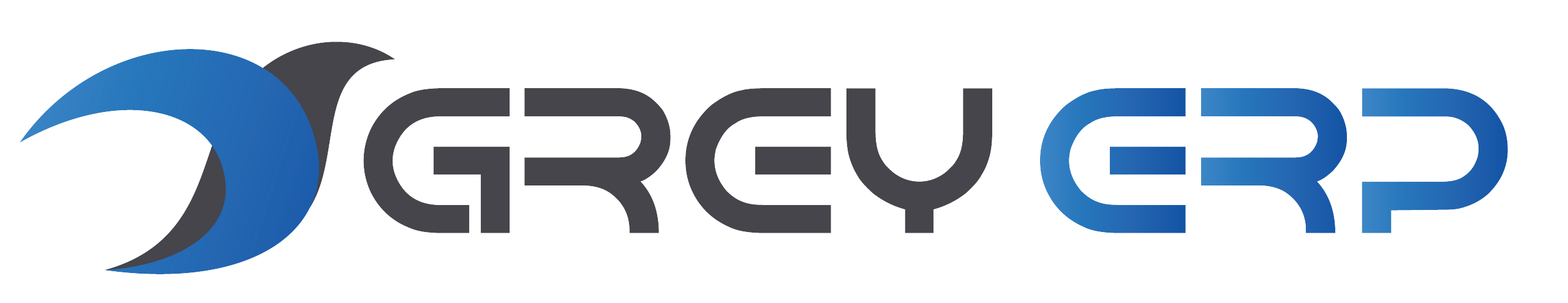 Grey ERP Logo